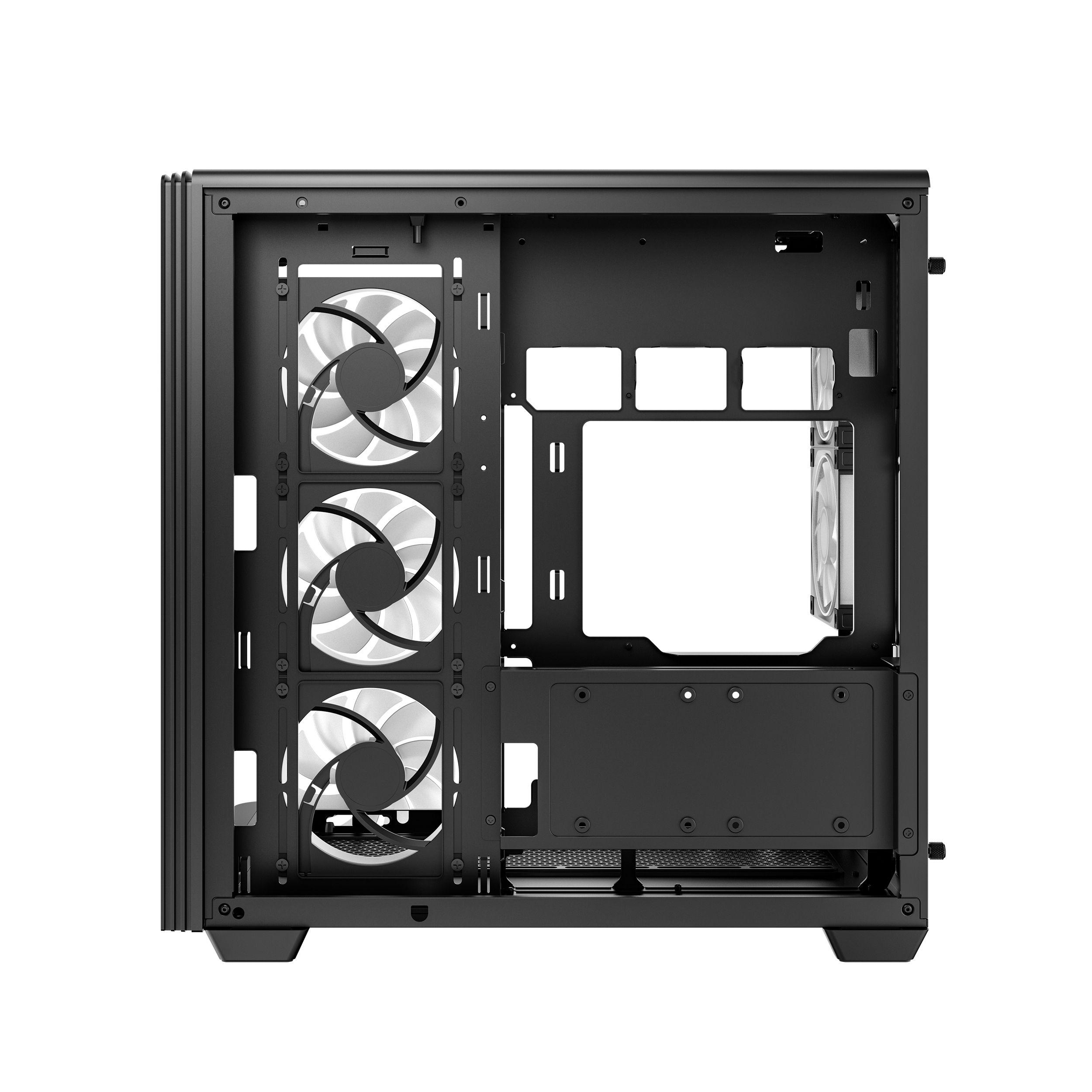 Caixa PC Gaming DEEPCOOL CG590U 5F (ITX, micro ATX, ATX - Tower - 16 cm - Preto) — miniatura 4
