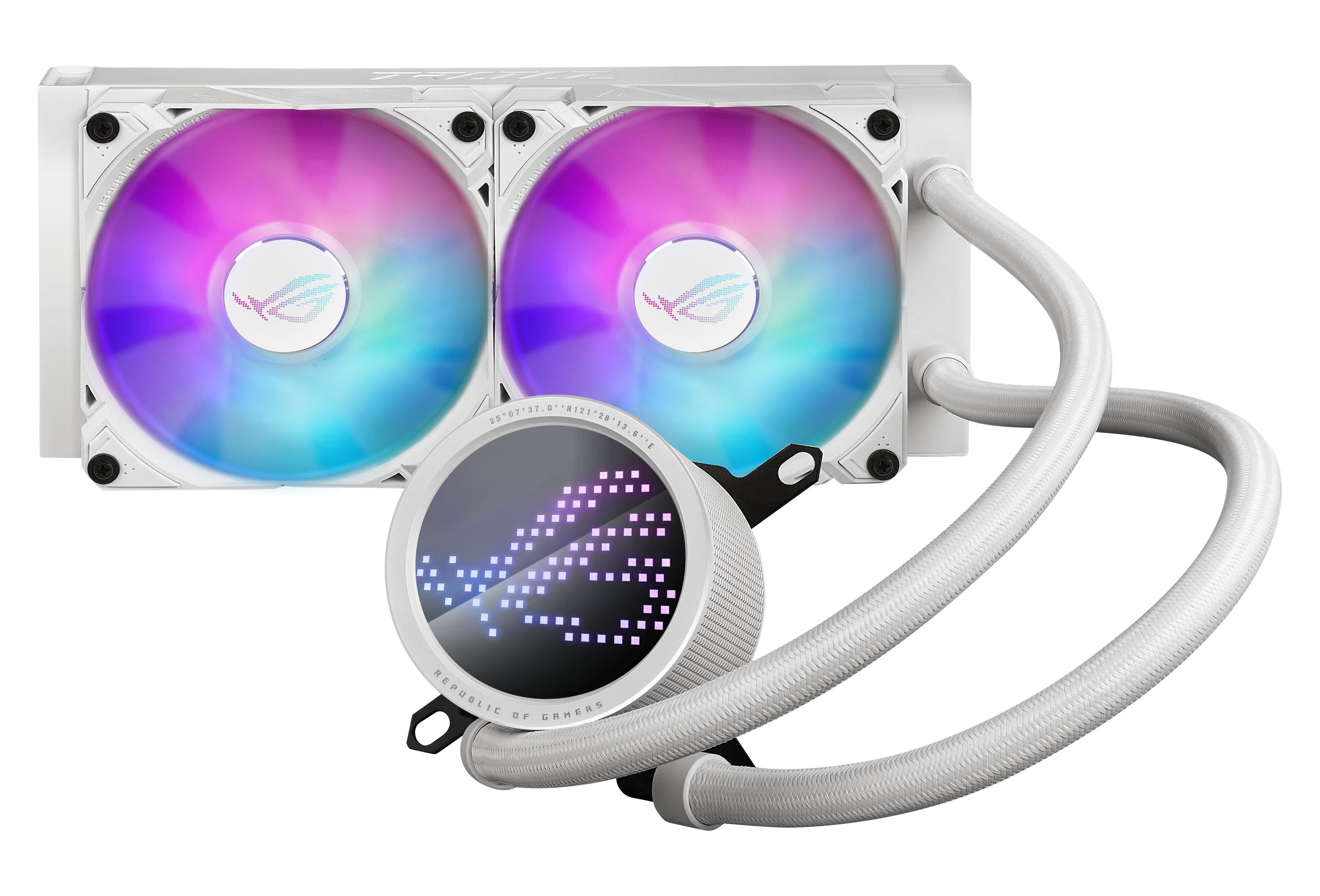 Kit de Refrigeração Líquida ASUS ROG Ryuo III 240 ARGB (12 cm - 2200 RPM - Azul, Verde, Vermelho - Branco)