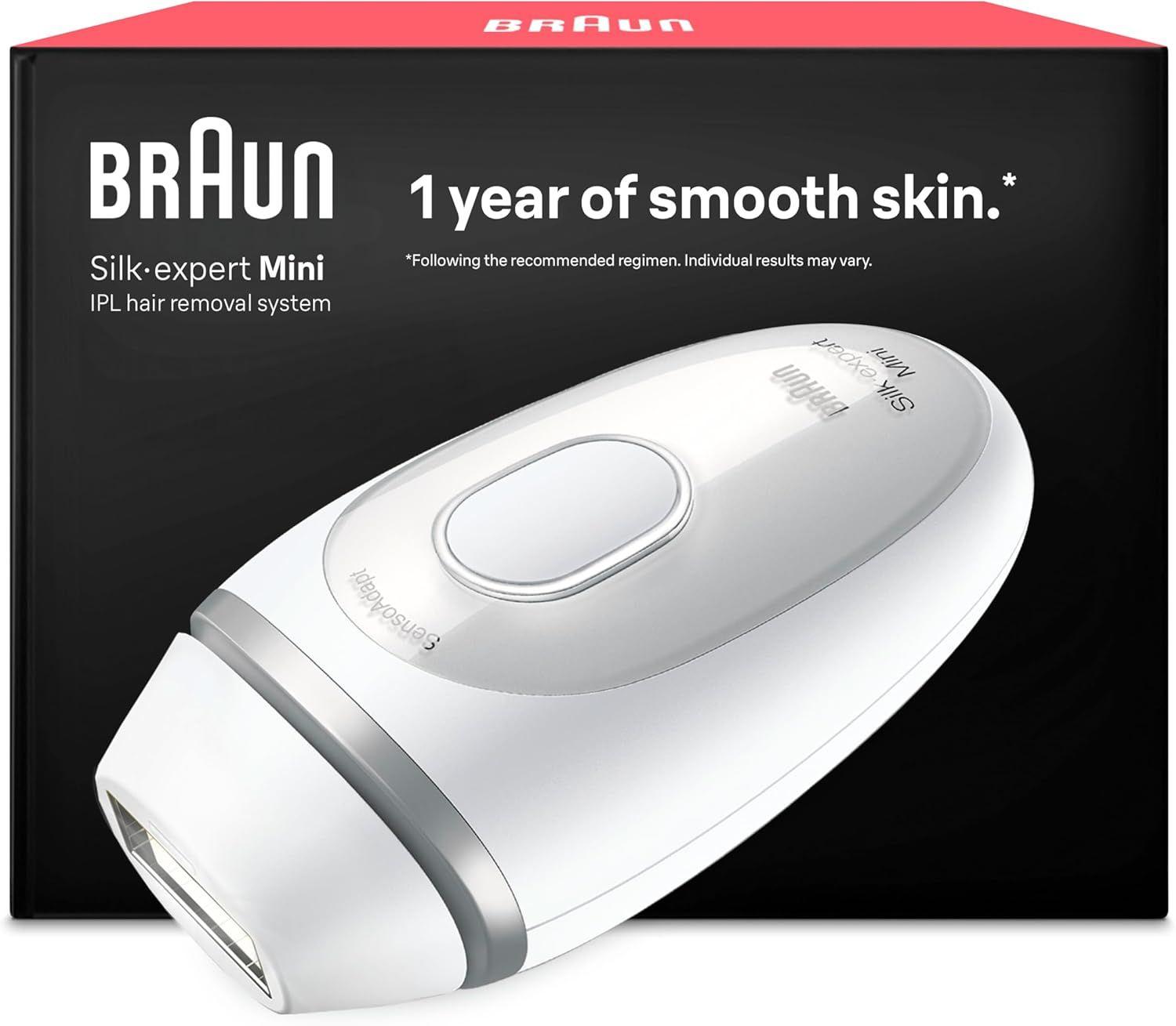 Depiladora IPL BRAUN Silk-expert Mini PL1100 (Rosa/Branco)