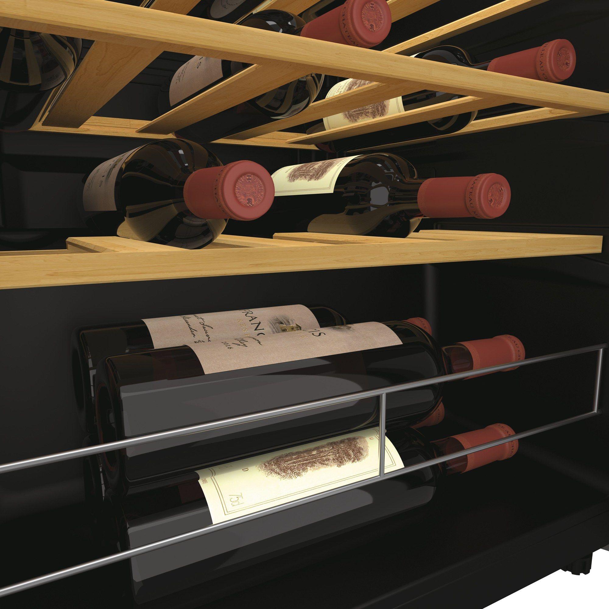 Cave de Vinhos Independente HOOVER HOWC023 (23 garrafas - 3 prateleiras - 62 l - Preto) — miniatura 6