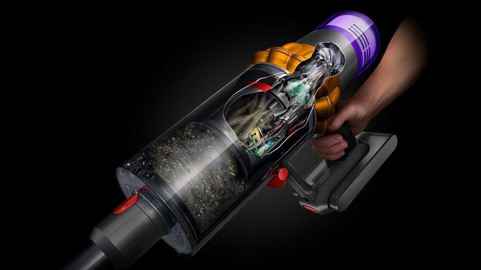 Aspirador Vertical 2 em 1 DYSON V15 Detect Absolute (Altura 26,6 cm - Níquel e Amarelo) — miniatura 5