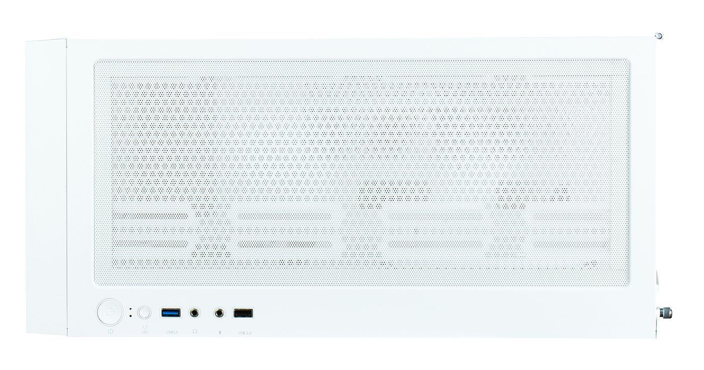 Caixa ATX ZALMAN S5 Neo (ATX, Micro ATX, Mini-ITX - Midi Tower - Plástico, aço, vidro temperado - Branco) — miniatura 9