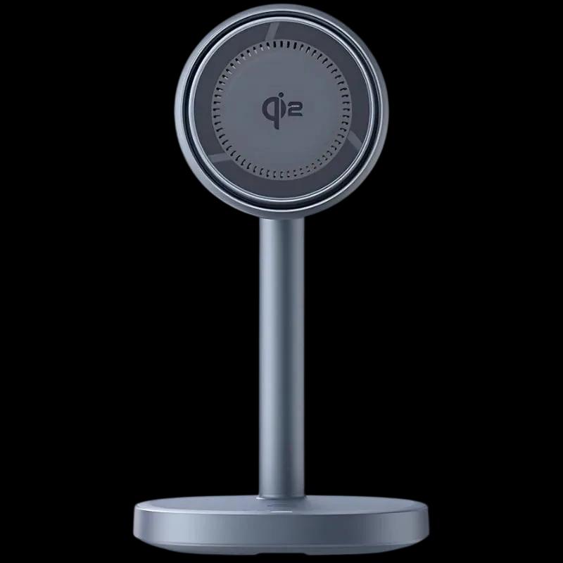 Base de Carregamento Sem Fios BASEUS Orbit 2 Pro (15 W máximo - iPhone compatível com MagSafe - Cinzento Espacial)