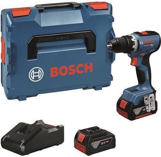 Berbequim Aparafusador BOSCH GSR 18V-65 (Preto e Azul)
