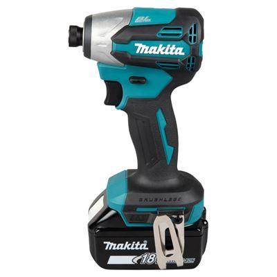 Aparafusadora de Impacto MAKITA DTD158Z (18 V - Iões de lítio - Azul/Preto), miniatura 2