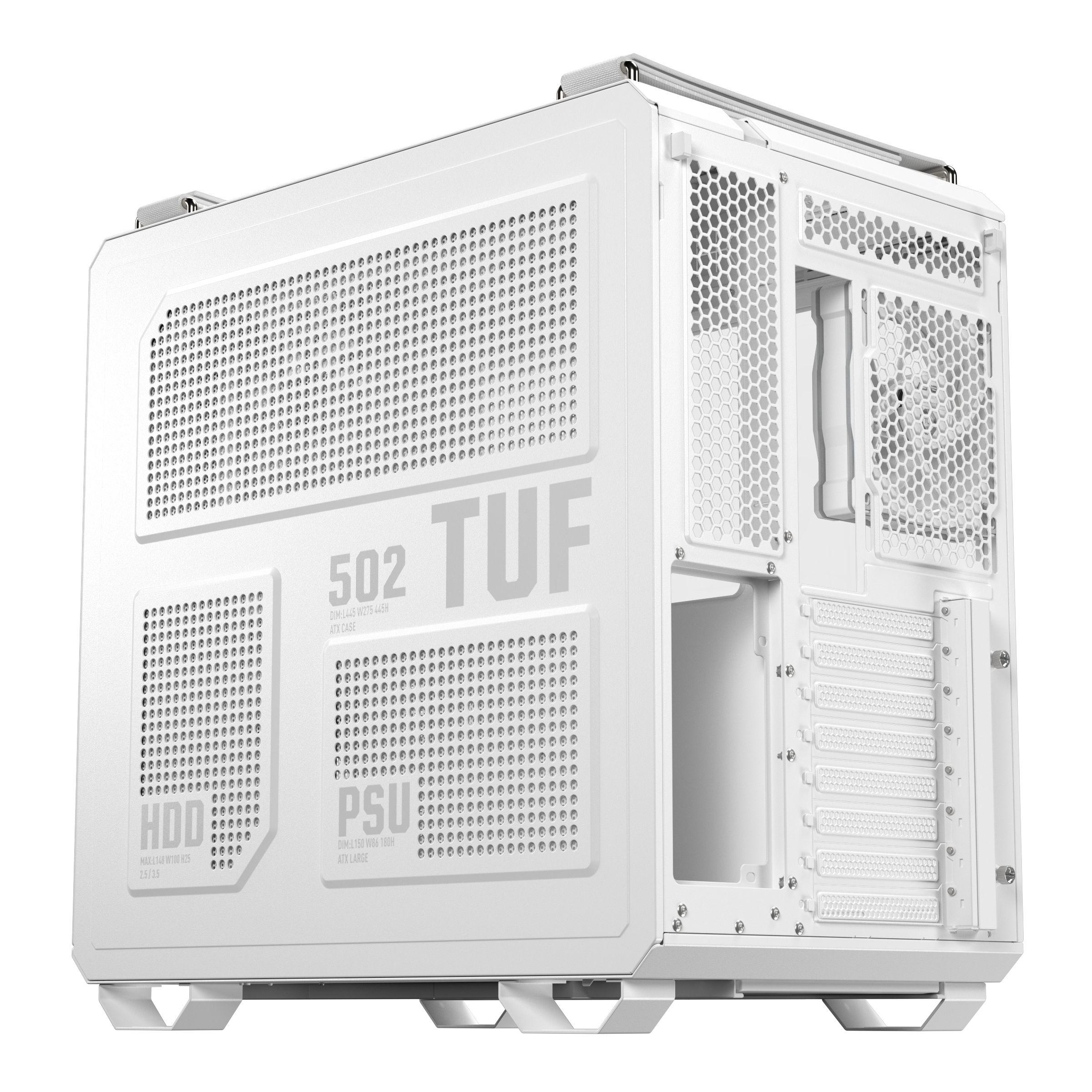 Caixa PC ASUS TUF Gaming GT502 Horizon TG ARGB (ATX, micro-ATX, Mini-ITX - Midi Tower - micro-ATX, Mini-ITX, ATX - Branco), miniatura 5