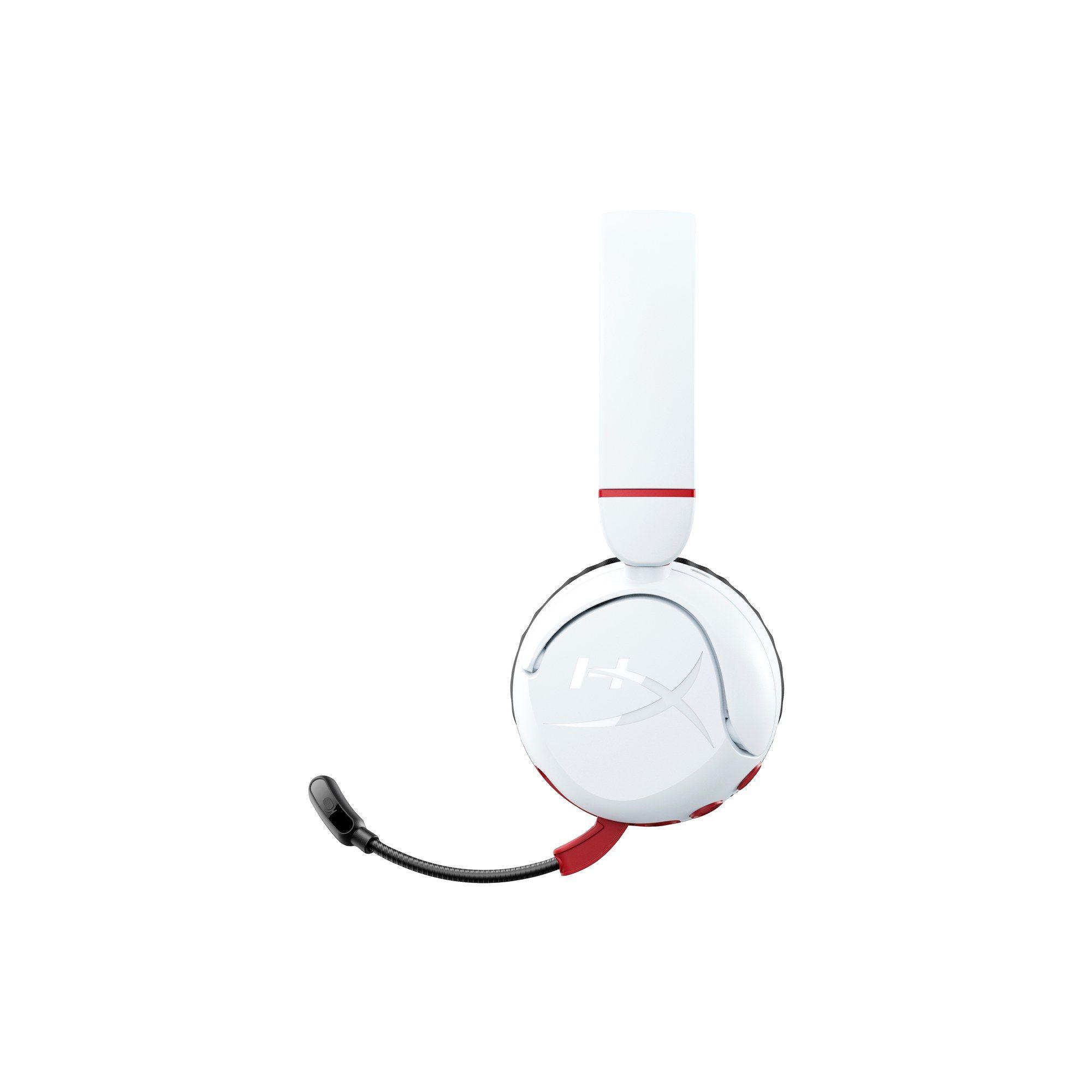 Headset Gaming HYPERX 7G8F2AA / Cloud Mini Wireless S (Binaural - Sem fios - Supra-aural - Branco) — miniatura 3
