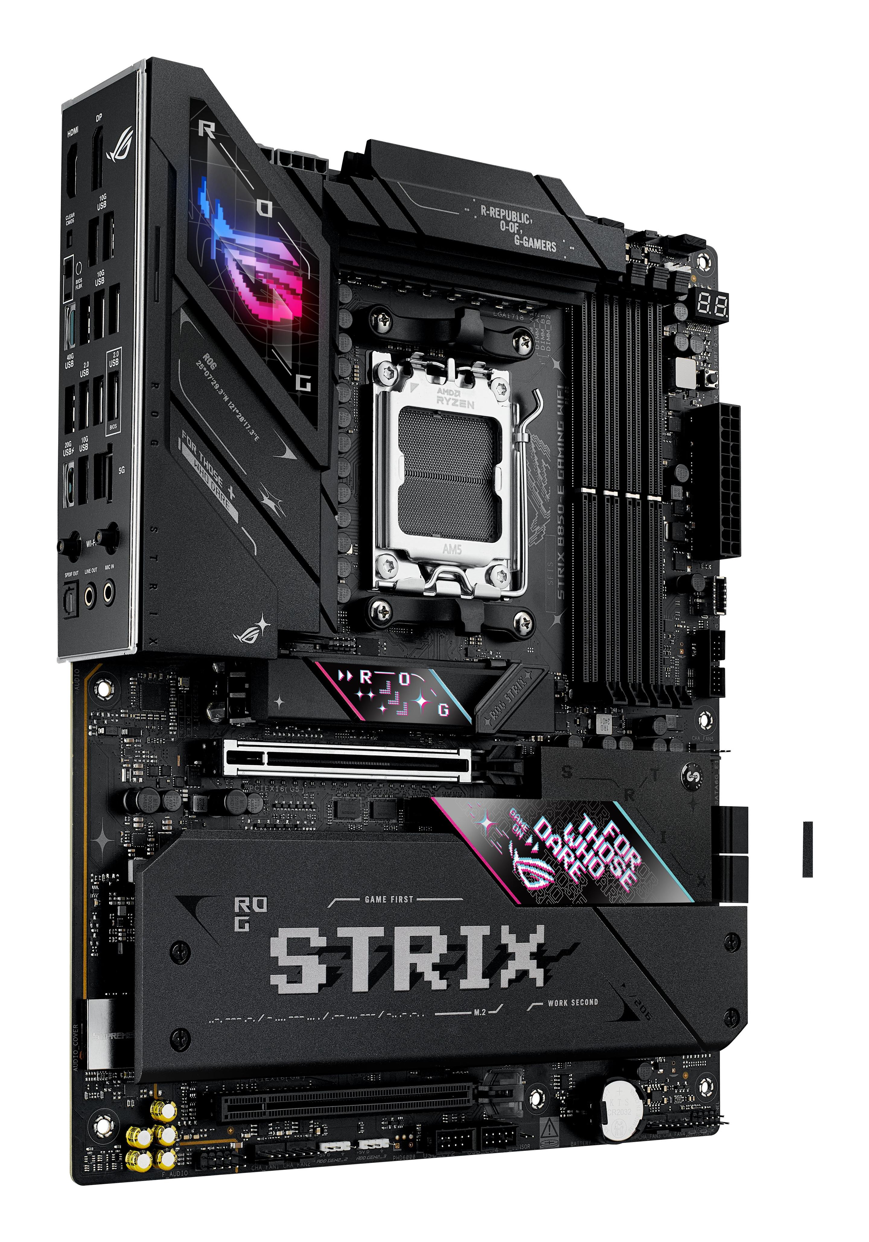 Motherboard ASUS ROG STRIX B850-E GAMING WIFI (AM5 - ATX - Duplo canal - Preto) — miniatura 4