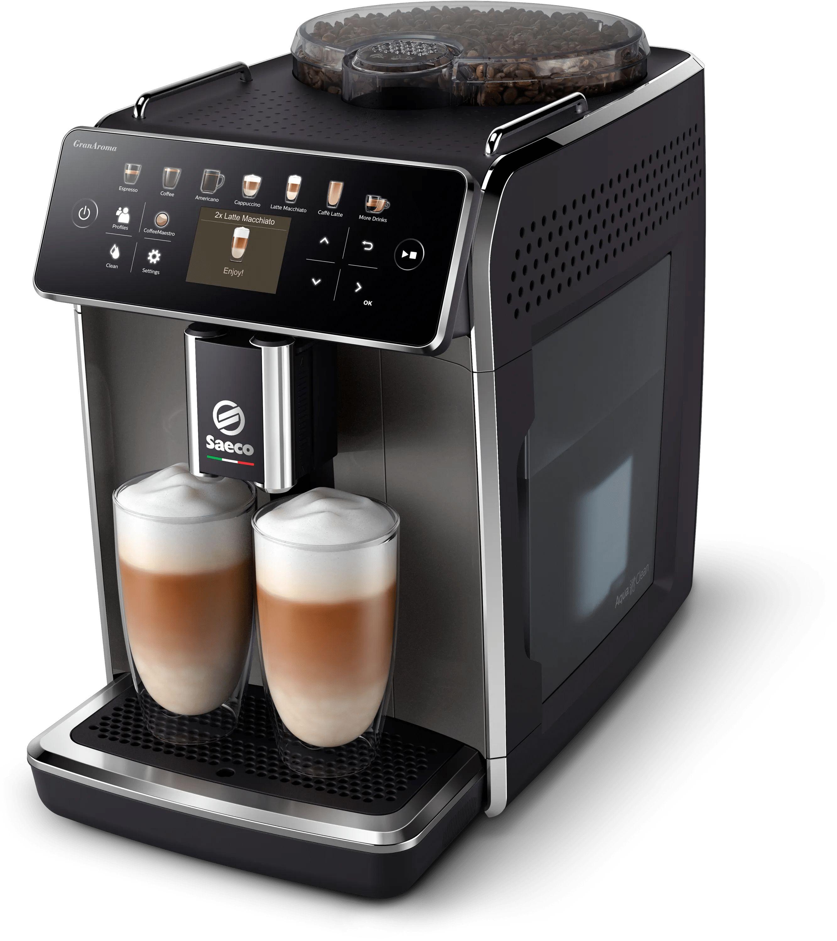 Máquina de Café Automática PHILIPS Saeco GranAroma SM6582/10 (Grãos de café - 1500 W - 15 bar)