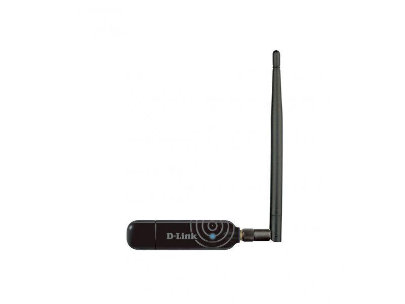 Adaptador USB Wi-Fi D-LINK DWA-137 (Wi-Fi 4 - 300 Mbps - 2,4 GHz - Preto)