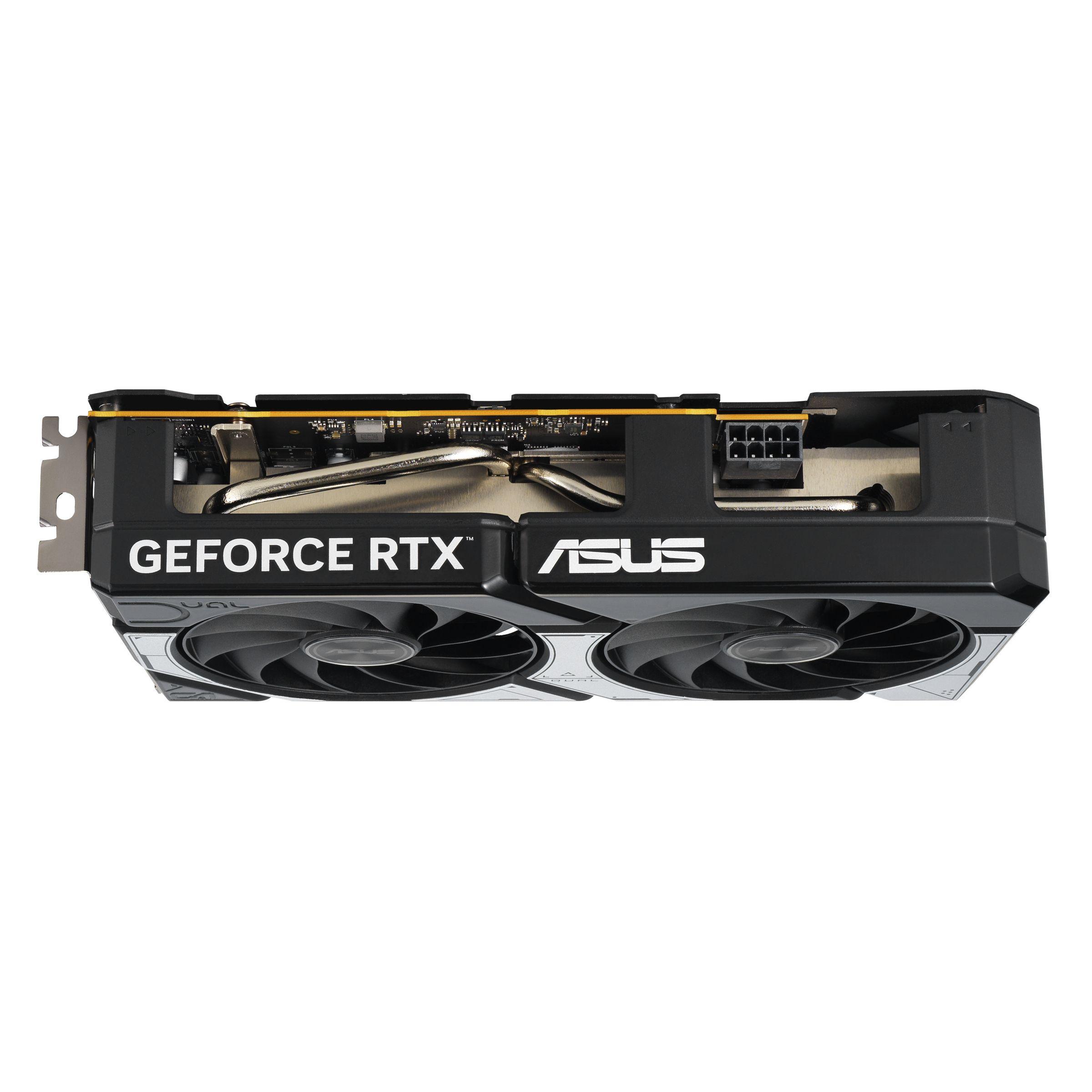 Placa Gráfica ASUS GeForce RTX 5060 Dual OC (GeForce RTX 5060 - 28 Gbit/s - 8 GB - Preto e Cinzento), miniatura 5
