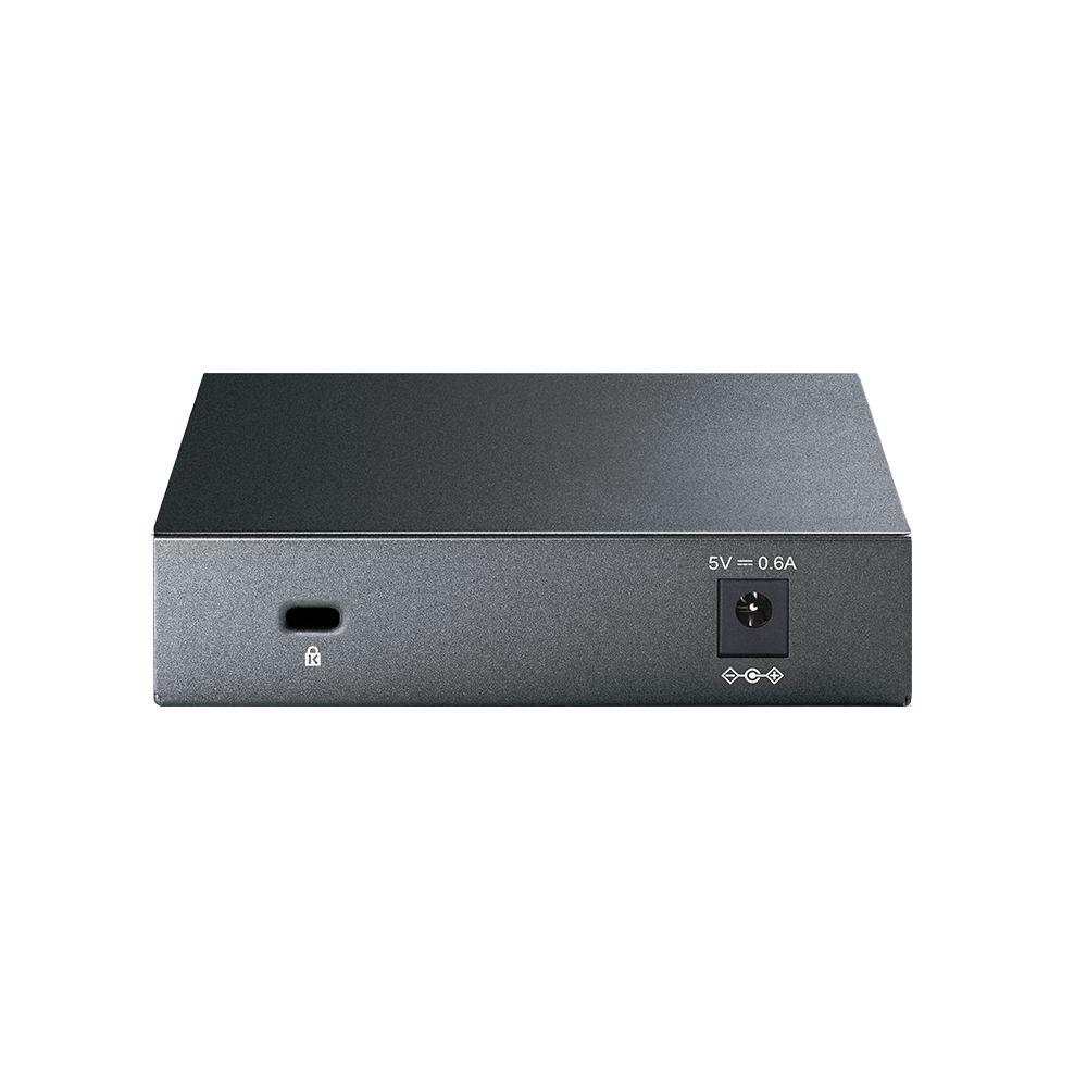 Switch TP-LINK TL-SG105S V2 (Gigabit Ethernet - 1 MB - 10 Gbit/s - Preto) — miniatura 3