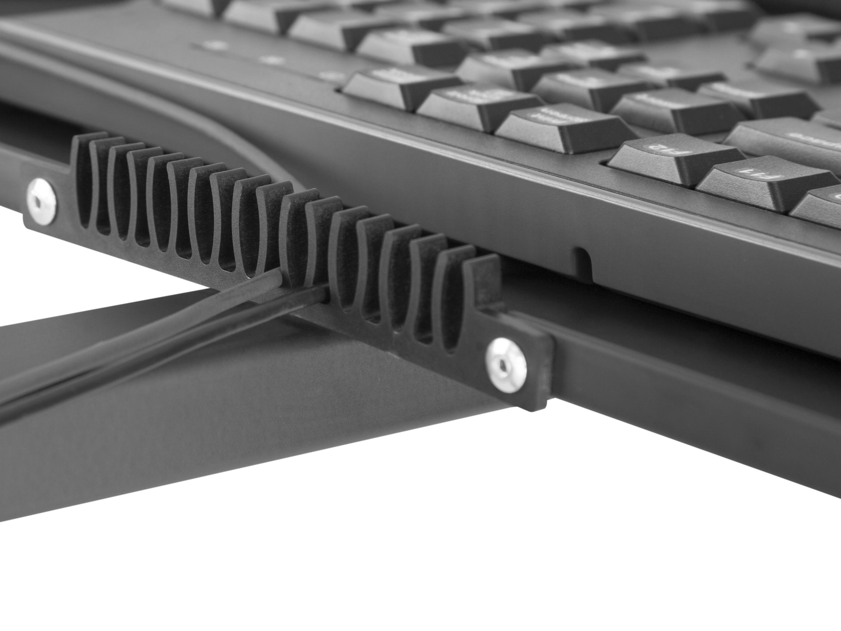 Suporte de Chão com Rodas EQUIP 650171 (Até 100 x 100 mm - 81,3 cm - 8 kg - Preto), miniatura 8