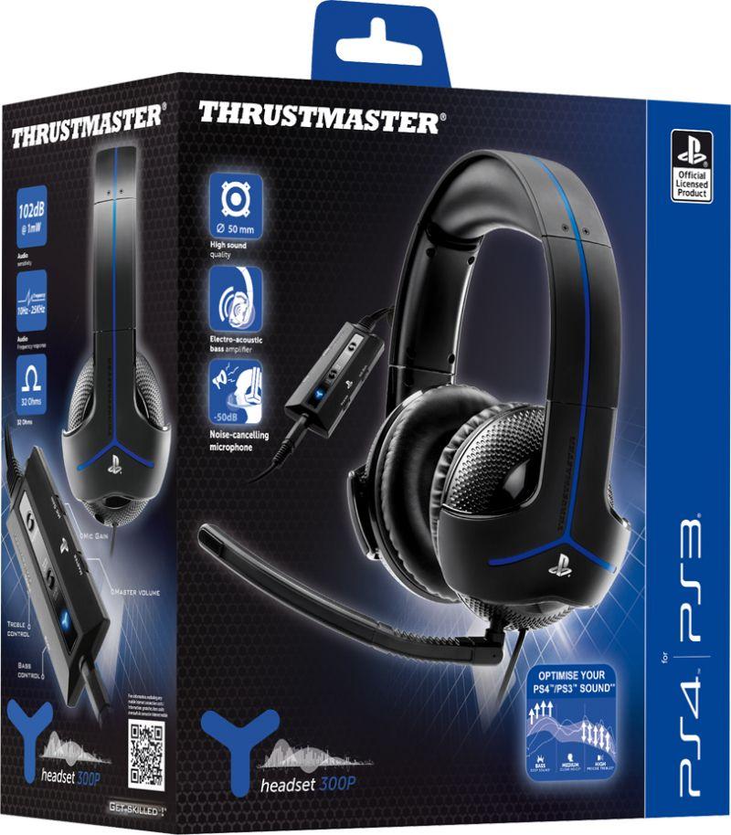 Headset Gaming THRUSTMASTER Y-300P (Binaural - Com fios - Circum-aural - Preto) — miniatura 4