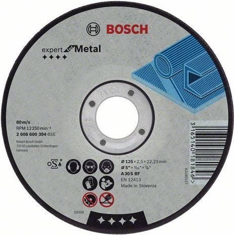 Disco de Corte para Metal BOSCH Expert for Metal AS 46 S BF (Metal - Cinzento)