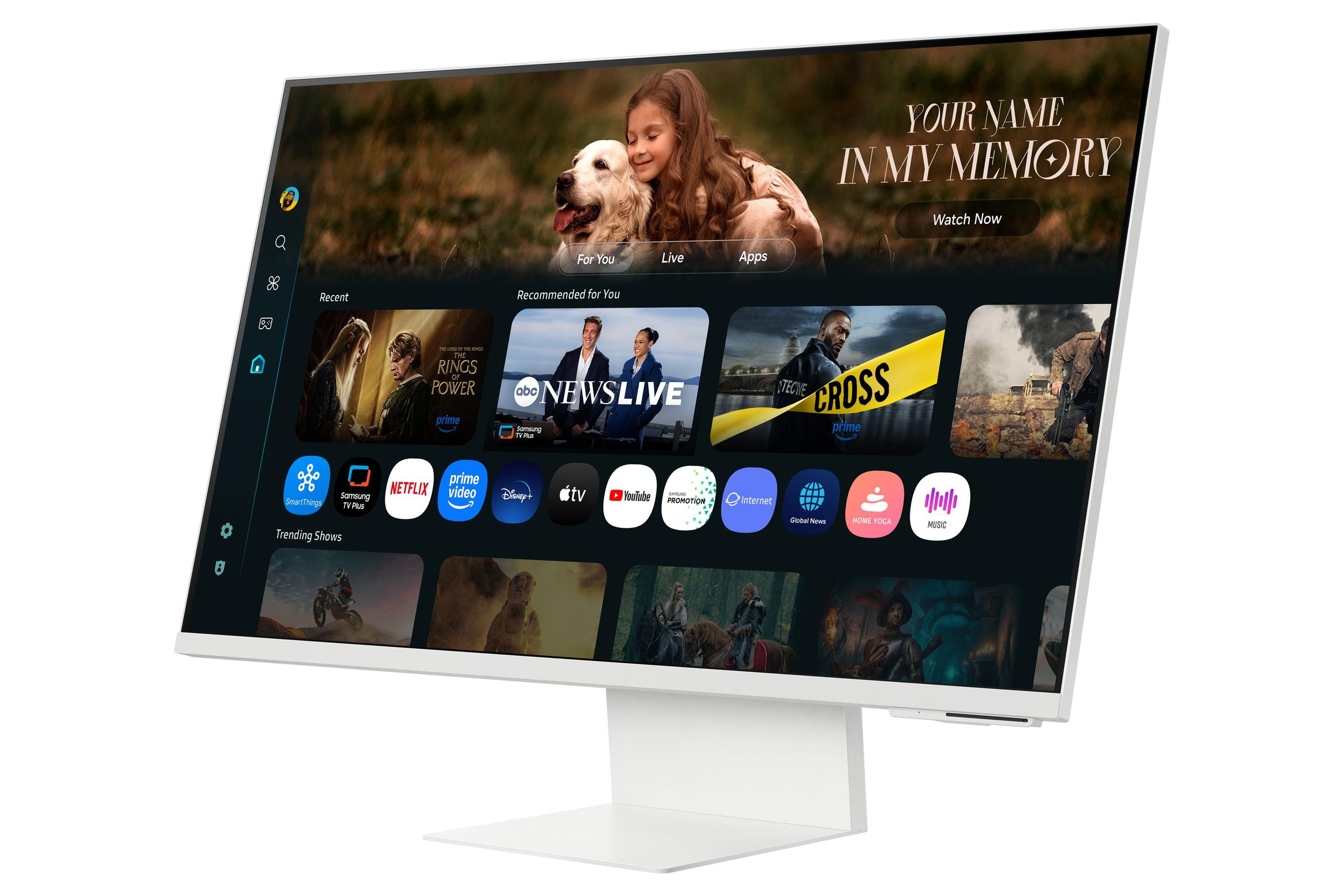 Monitor SAMSUNG M8 M80F LS32FM801UUXEN (32" - VA - 60 Hz - Branco) — miniatura 10