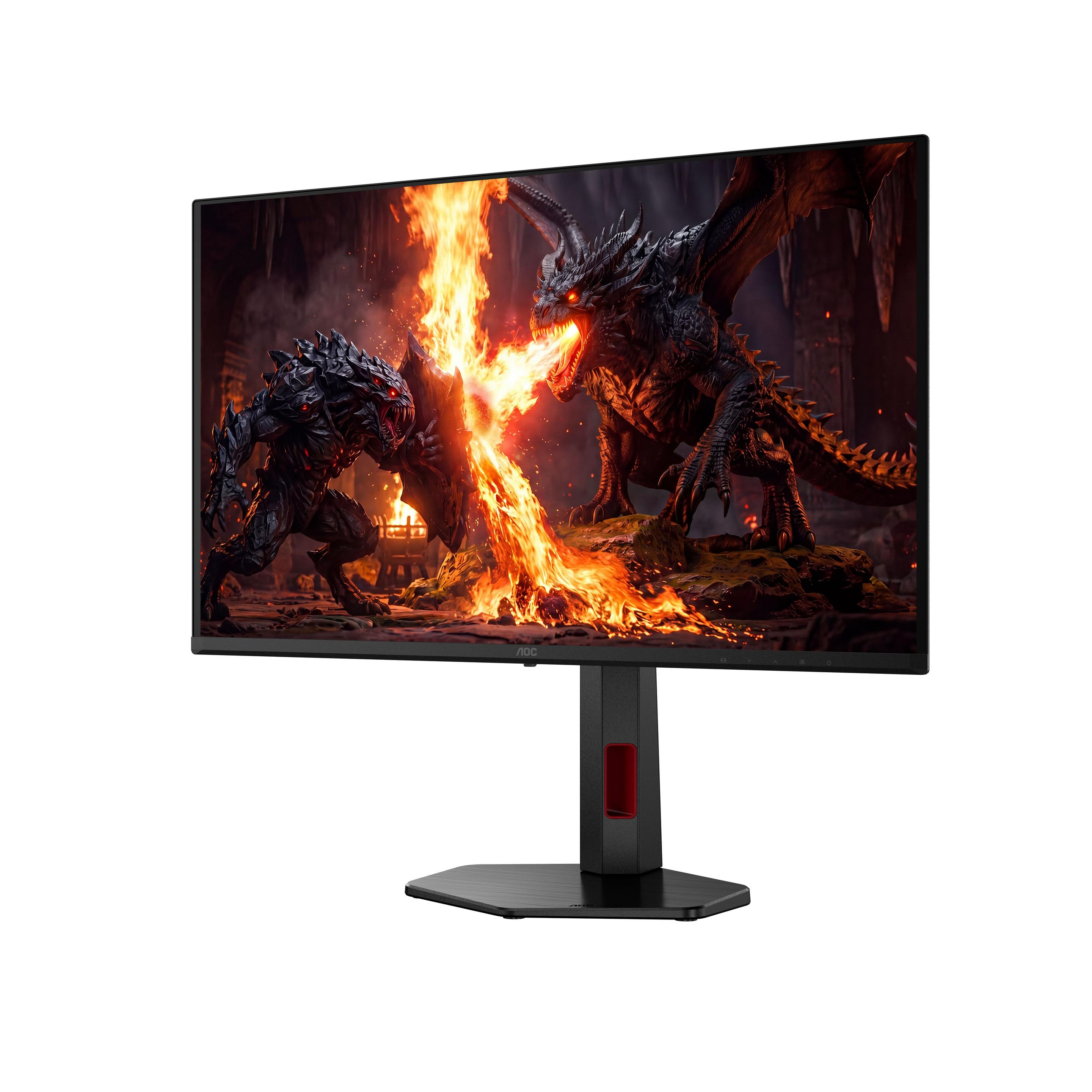 Monitor AOC Q27G4SDR (26,5" - OLED - 360 Hz - Preto/Vermelho) — miniatura 7