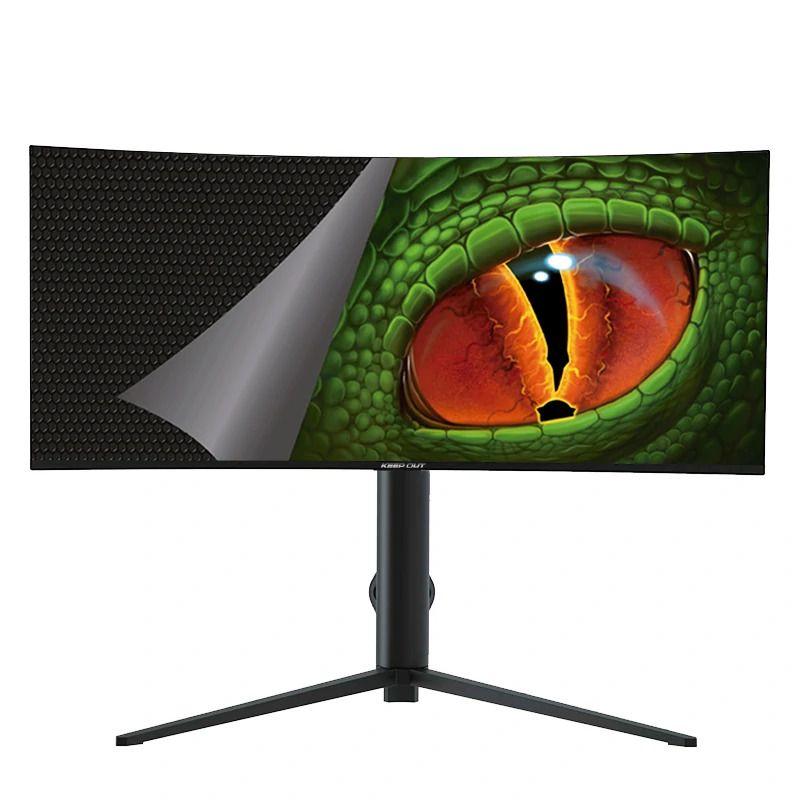 Monitor Gaming KEEP OUT XGM34UW (34" - AHVA - 165 Hz - Preto e Vermelho)