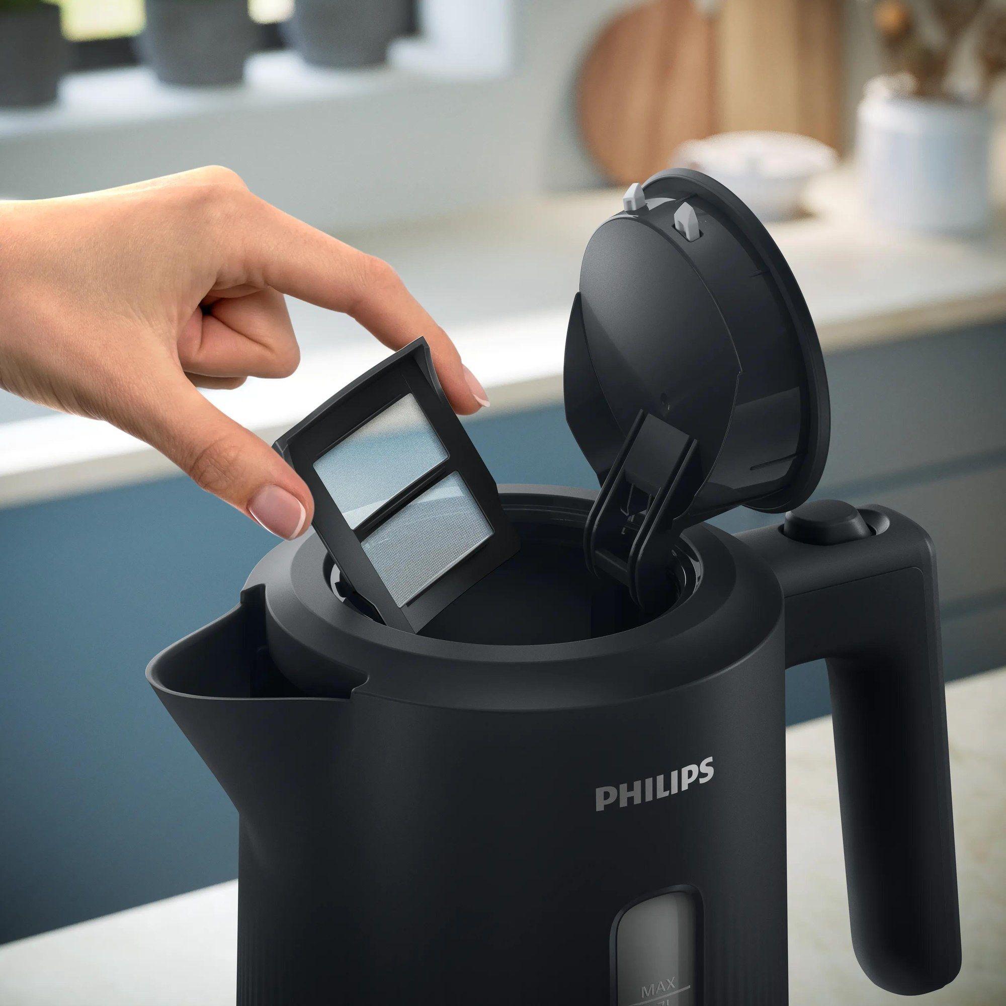 Jarro Elétrico PHILIPS 3000 Series HD9411/90 (2200 W - 1,7 l - Plástico - Preto), miniatura 4