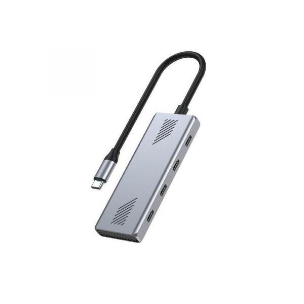 Hub USB-C GEMBIRD UHB-CM-U310-C4-01 (4 Portas USB-C - USB 3.2 Gen 2), miniatura 2