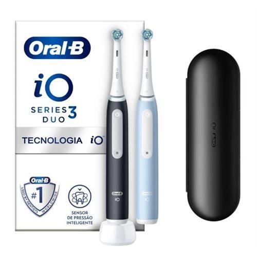 Escova de Dentes Elétrica ORAL-B iO Series 3N Duo (Preto/Azul)