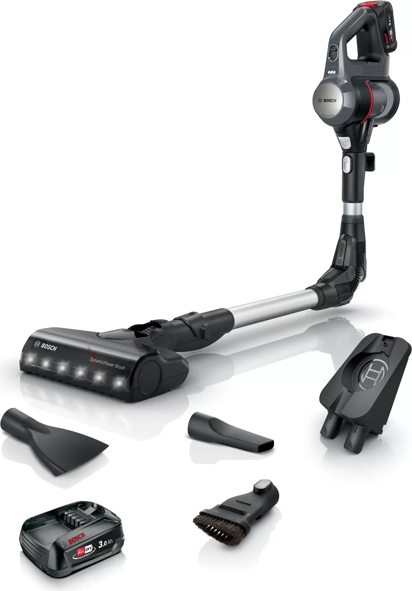 Aspirador Vertical BOSCH Unlimited 7 BBS712A (Altura 131,5 cm - Grafite)