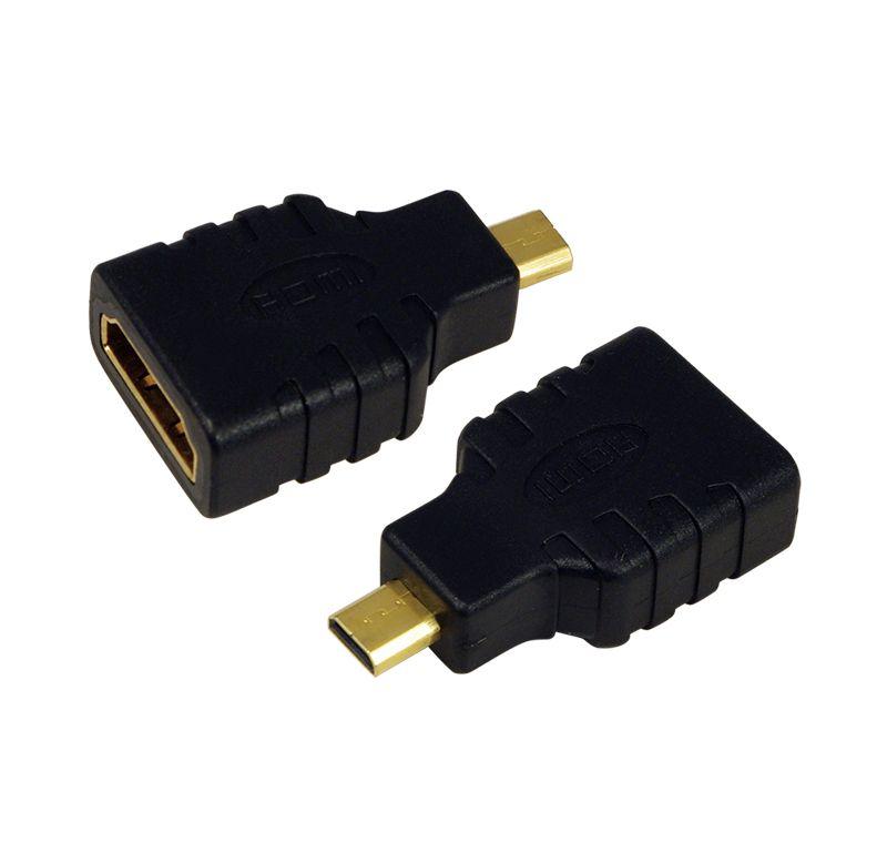 Adaptador HDMI LOGILINK AH0010 (Áudio, vídeo e dados Ethernet - 30 Hz - HDMI Tipo A - Preto)