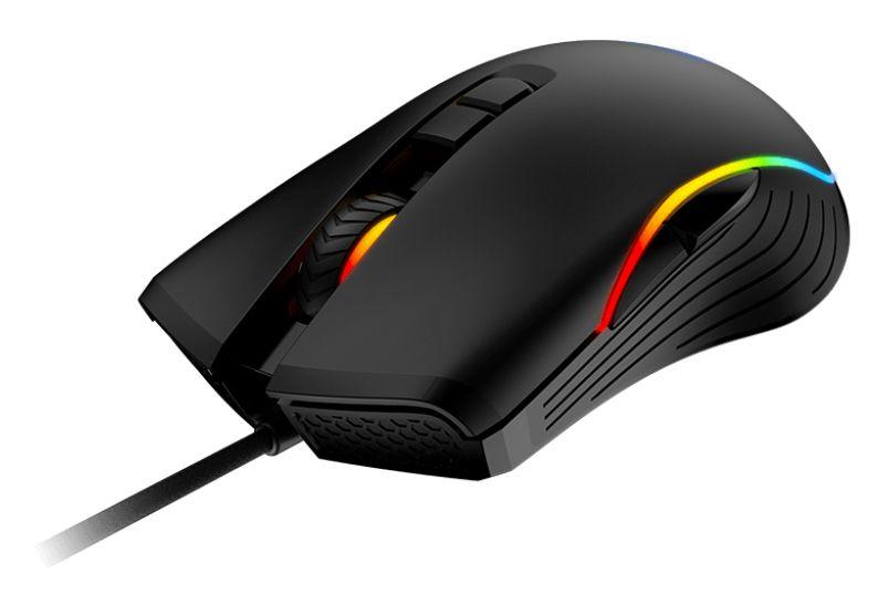 Rato MSI FORGE GM300 (Ambidestro - 7200 DPI - Ótico - Preto) — miniatura 3