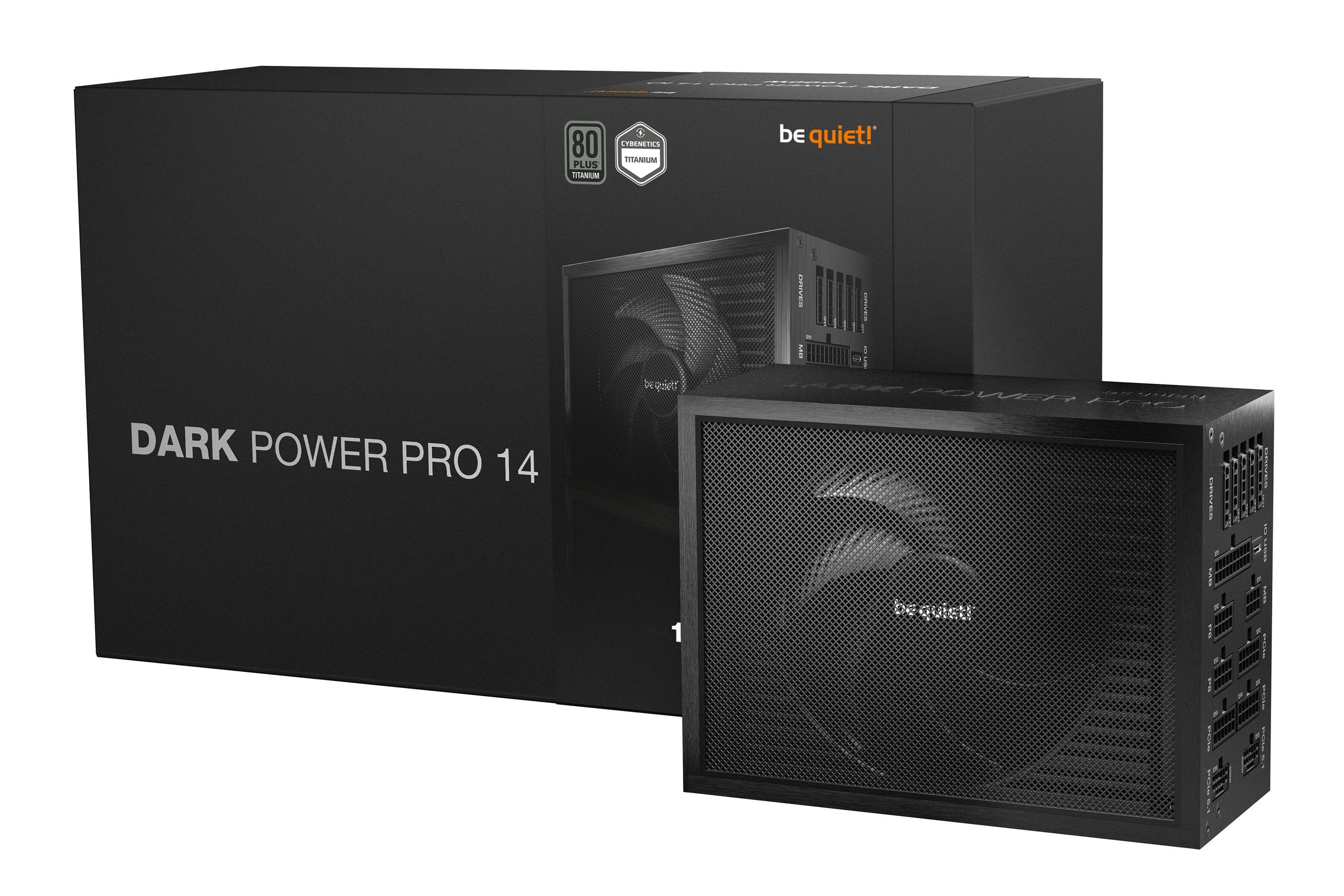 Fonte de Alimentação BE QUIET! Dark Power Pro 14 1600W (ATX - 1600 W - 80 PLUS Titanium - Preto), miniatura 5