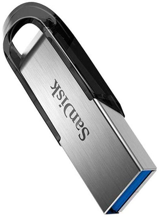 Pen USB SANDISK Ultra Flair SDCZ73-256G-G46 (Sem tampa - USB Type-A - USB 3.2 Gen 1 - Preto e Prateado), miniatura 2
