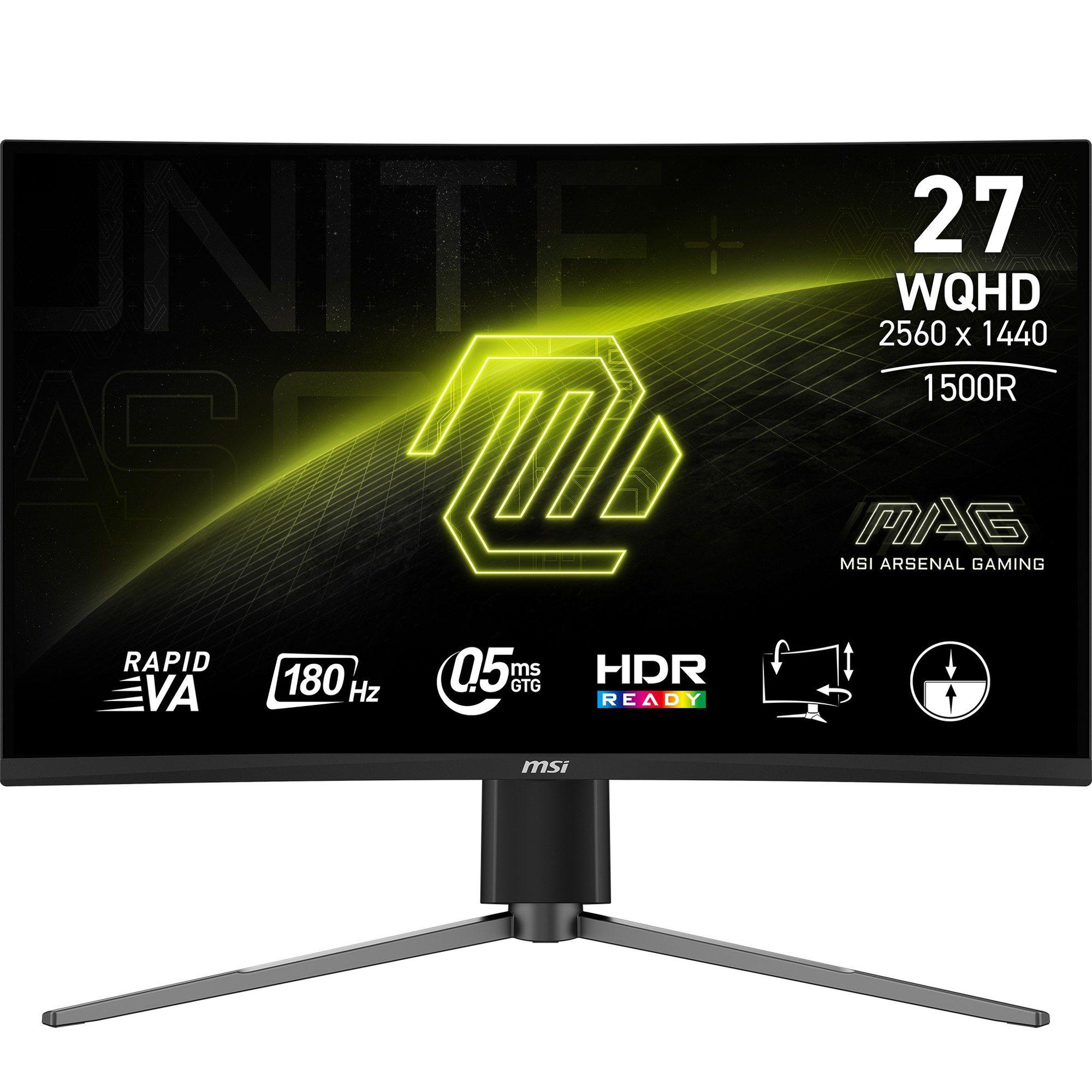 Monitor MSI MAG 27CQ6PF (27" - VA - 180 Hz - Preto)