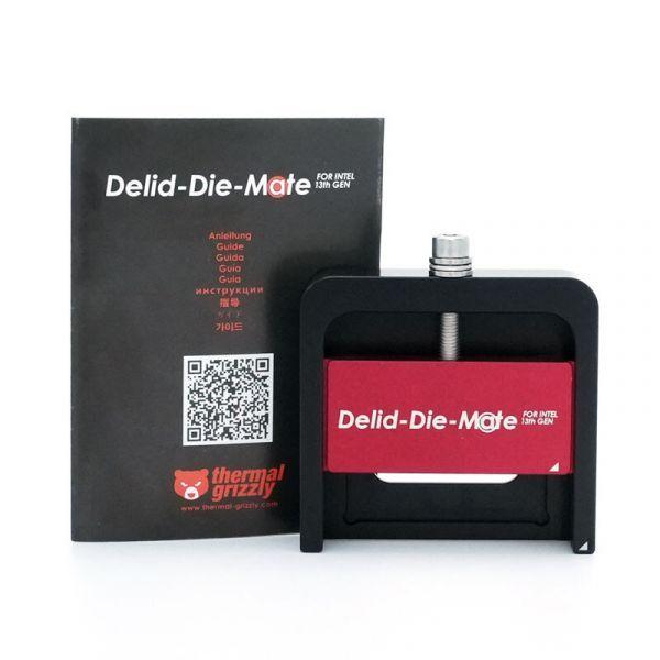 Ferramenta de Delid THERMAL GRIZZLY Delid-Die-Mate Intel 13/14th Gen (LGA 1700 - Preto e Vermelho)