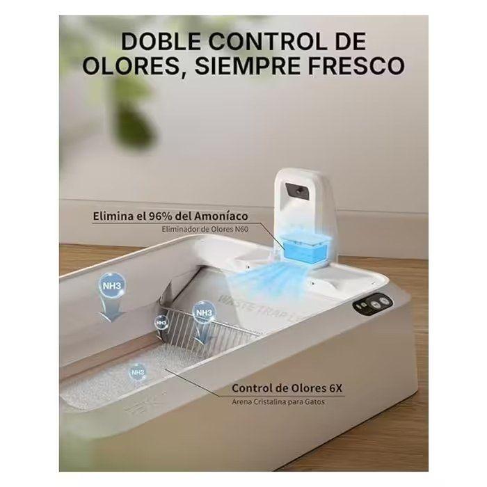 Caixa de Areia PETKIT Purobot Crystal Duo (Branco) — miniatura 5