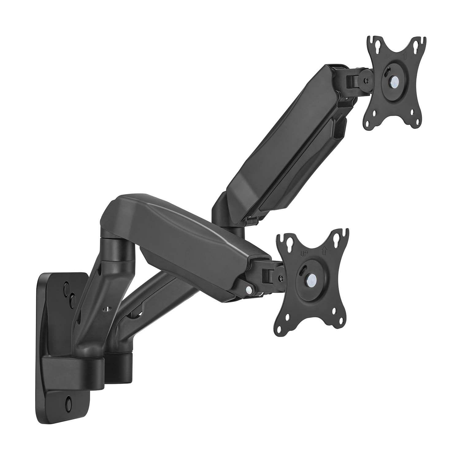 Suporte de Parede para Monitor/TV AISENS WT32TSR-225 (17-32" - 2 Ecrãs - Preto)