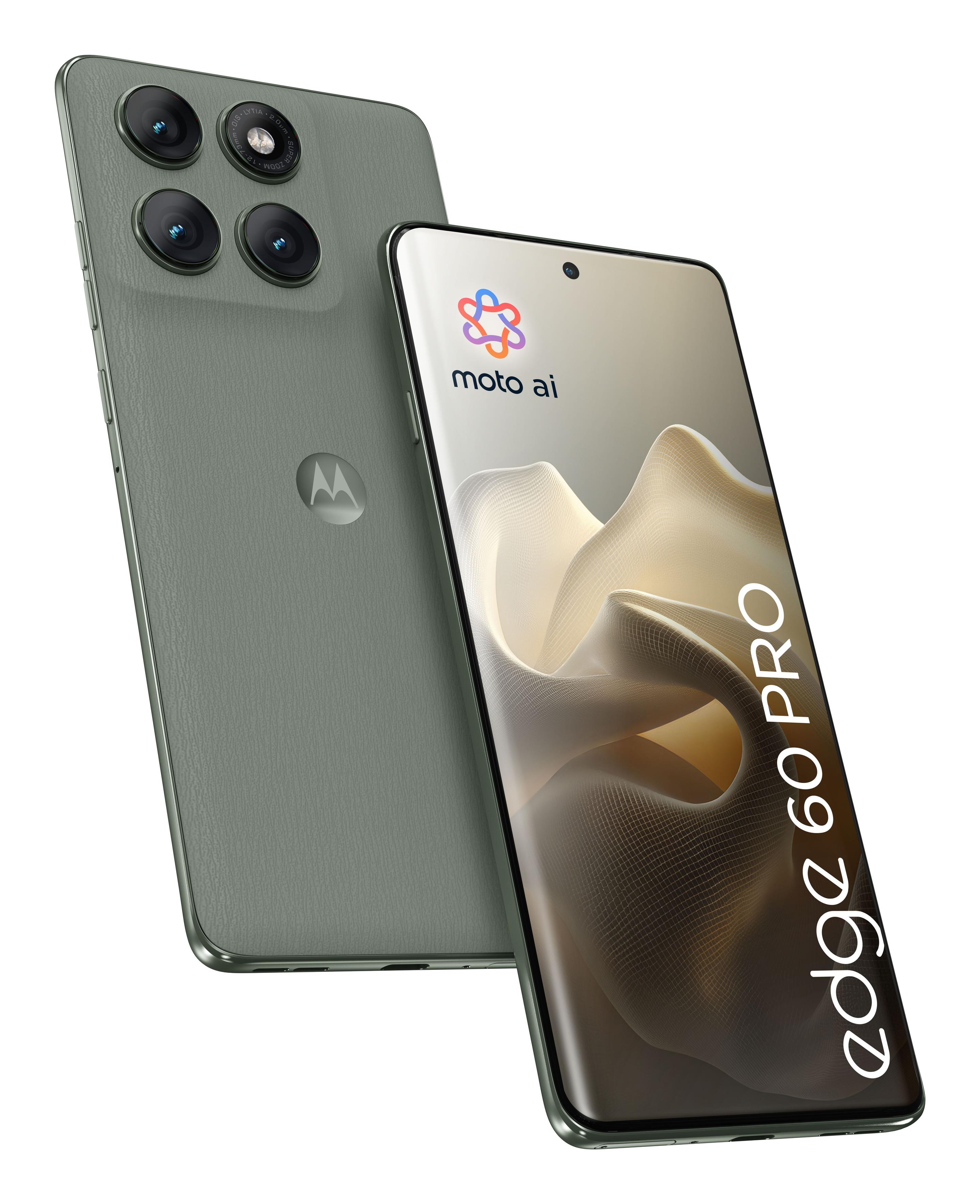 Smartphone MOTOROLA moto edge 60 pro 5G (12GB/512GB - 6,67" - Verde Shadow) — miniatura 2