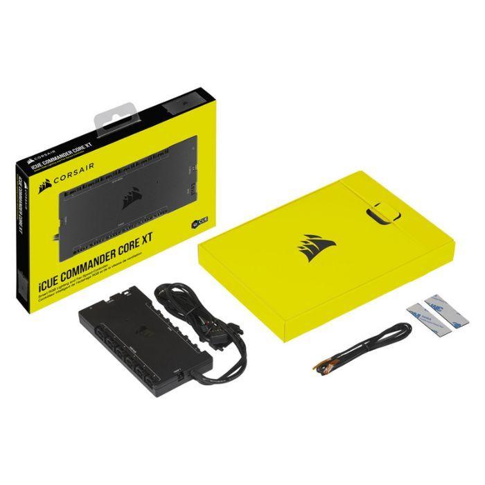Controlador de Ventoinhas e Iluminação CORSAIR iCUE Commander CORE XT (Preto), miniatura 6