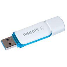 Pen USB PHILIPS Snow Edition FM16FD75B/00 (USB Tipo A - USB Type-A - 3.2 Gen 1 - Branco)