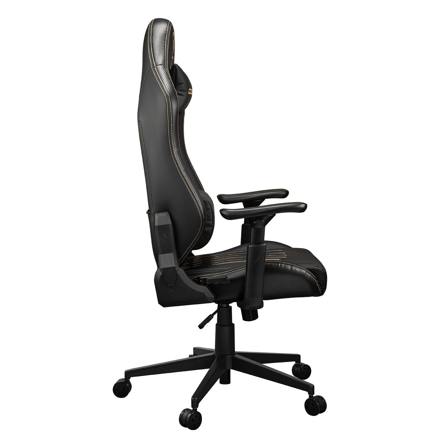 Cadeira Gaming COUGAR Explore Royal (120 kg - 9,5 cm - 3D - Preto/Dourado) — miniatura 5