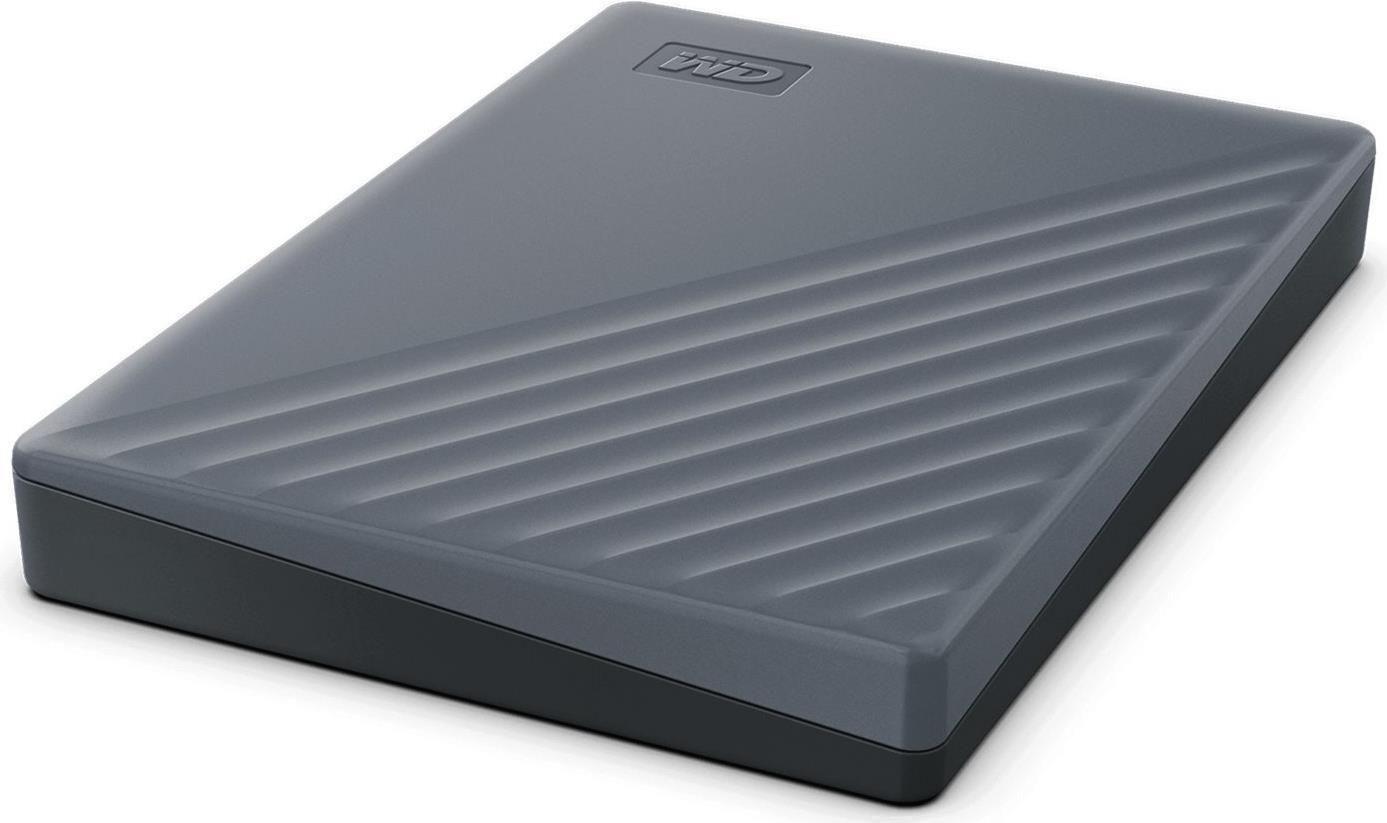 Disco Rígido Externo WESTERN DIGITAL My Passport WDBWML0020BGY-WESN (2 TB - 2,5" - USB 3.2 Gen 1 - Cinzento)