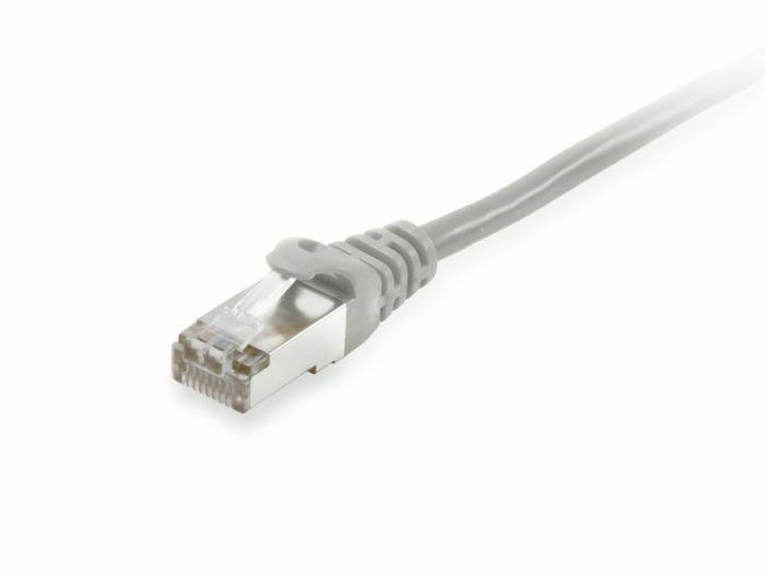 Cabo de Rede EQUIP 615501 (0,15 m - Cat6 - RJ-45 macho, reto - Cinzento) — miniatura 2
