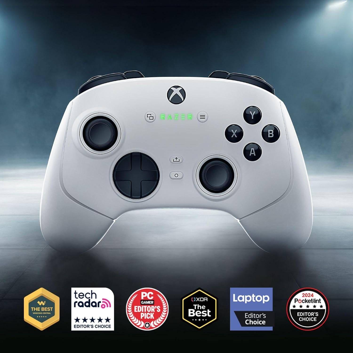 Gamepad RAZER Wolverine V3 Pro (Xbox - USB Type-A para USB Type-C - Sem fios - Branco) — miniatura 3
