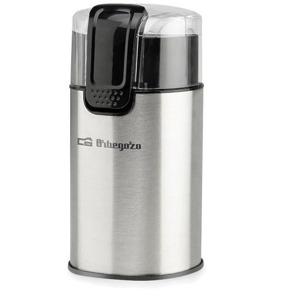 Moinho de Café Elétrico ORBEGOZO MO 3500 (150 W - 95 g - Acero inoxidable - Preto) — miniatura 2