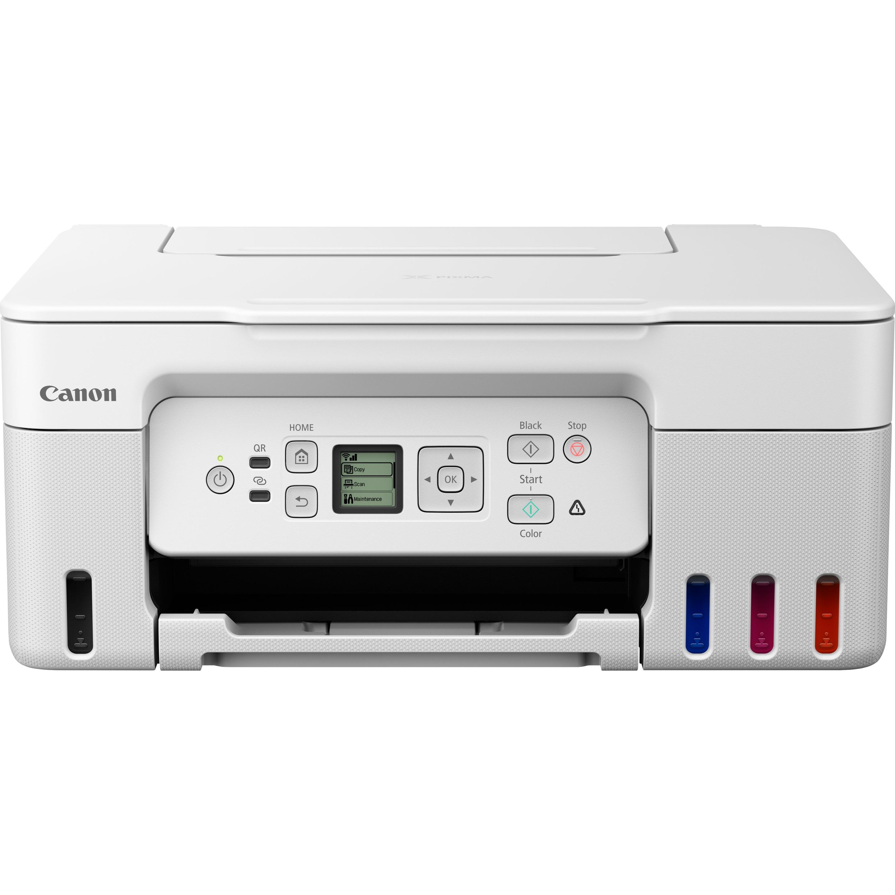 Impressora Multifunções CANON PIXMA G3571 MegaTank (A4 - Impressão a cores - 100 folhas - Branco)