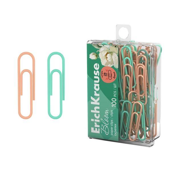 Clips de Papel ERICHKRAUSE Pastel Bloom (28 mm - Cores sortidas)