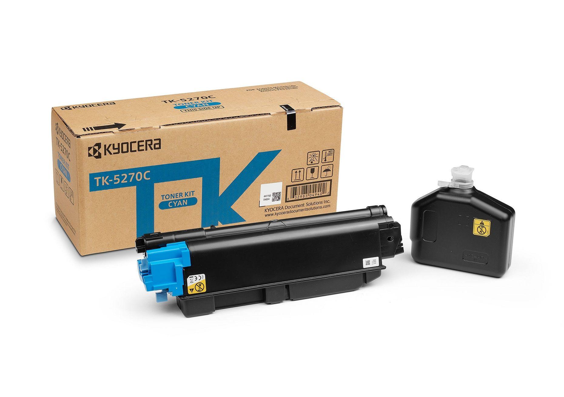Toner KYOCERA TK-5270C (6000 páginas - Ciano) — miniatura 2