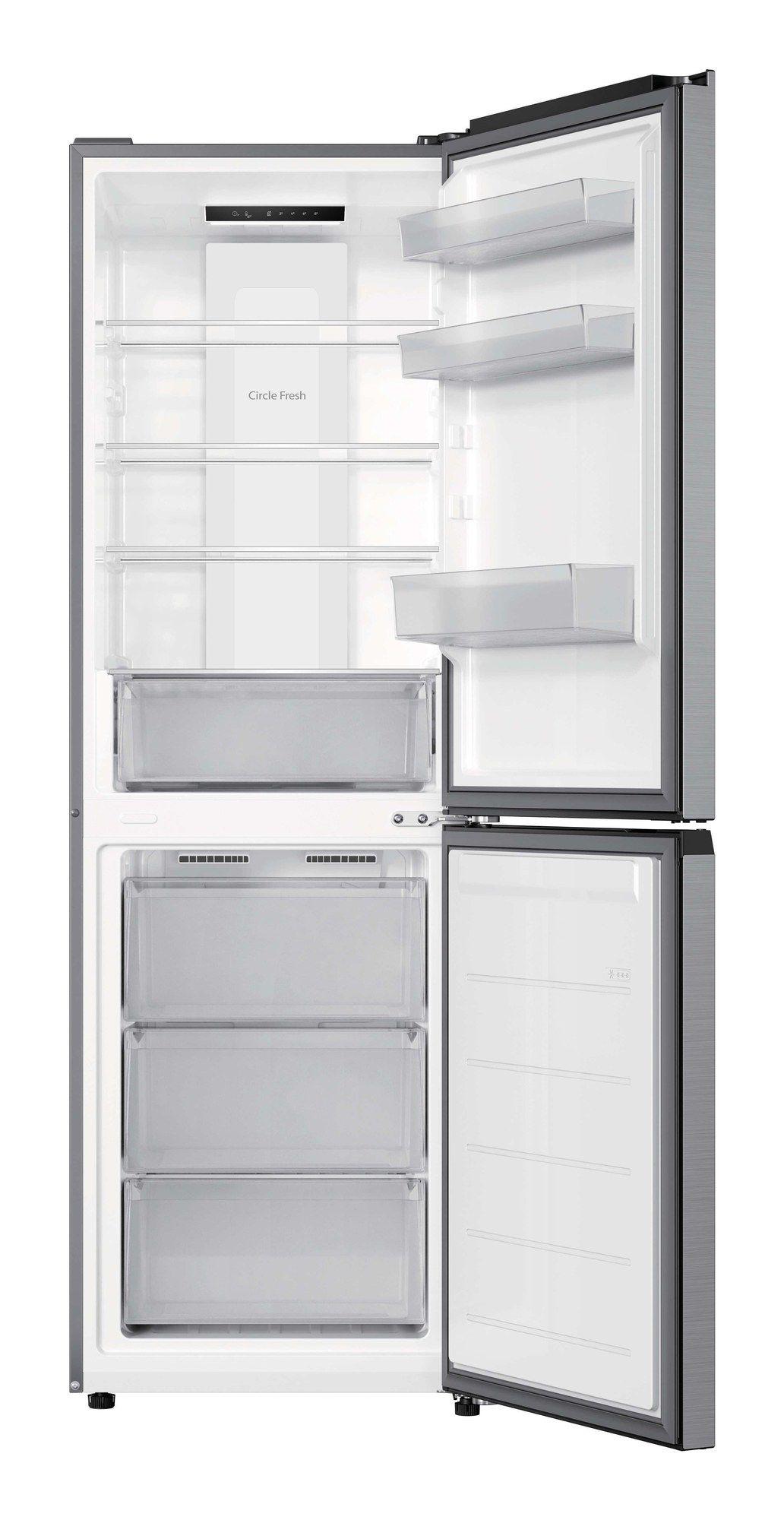Frigorífico Combinado Independente HOOVER HONCQ2T6S18CX (315 L - 185x59,5x59,9 cm - 185 cm - Inox) — miniatura 3