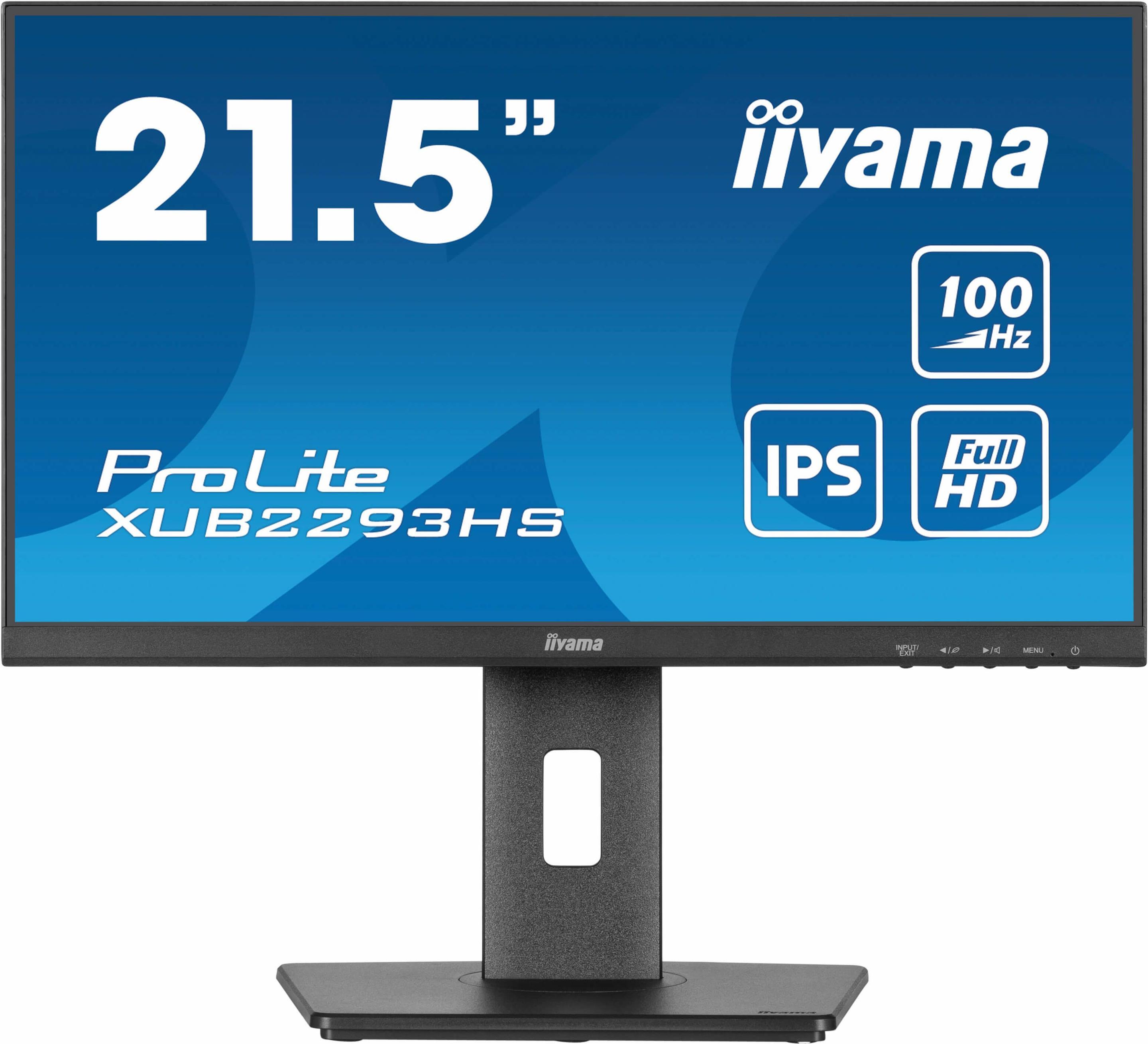 Monitor IIYAMA ProLite XUB2293HS-B6 (21,5" - IPS - 100 Hz - Preto) — miniatura 2