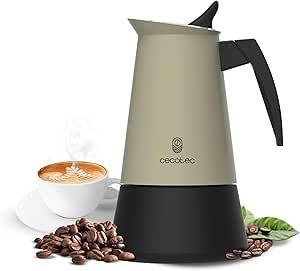 Cafeteira Italiana CECOTEC Piccolina 600 (Preto e Verde)