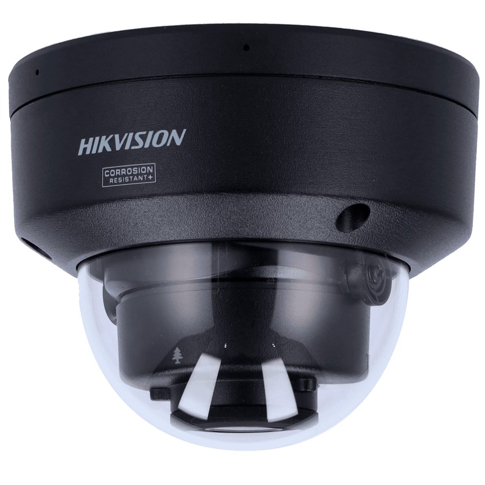 Câmara IP Dome HIKVISION DS-2CD2187G3-LIS2UY(2.8mm)(BLACK) (8 MP - PoE IEEE 802.3af - IP67)