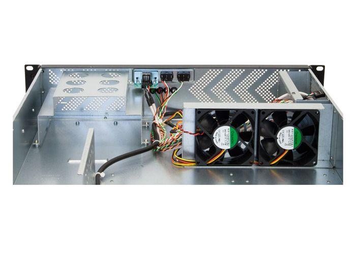 Caixa Rack para Servidor CHIEFTEC UNC-210T-B-U3-OP (ATX, Micro ATX - 400 W - Rack - Preto) — miniatura 2